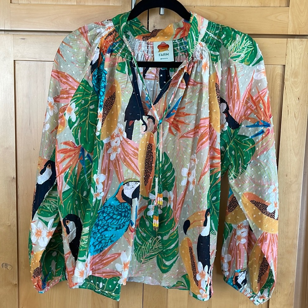 Farm Rio Tropical Blouse